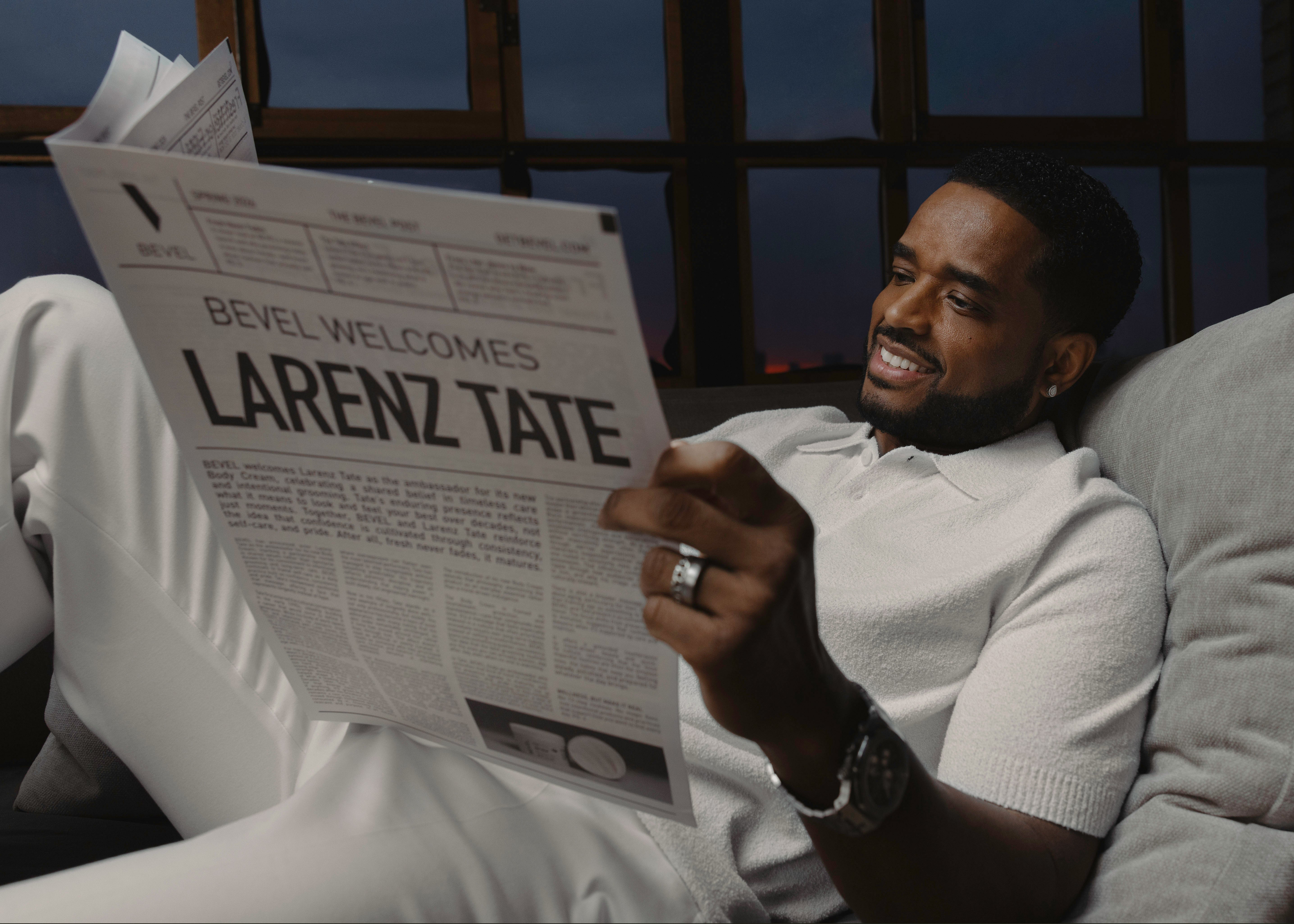 Bevel Body Cream: Elevating Men’s Body Care with Larenz Tate