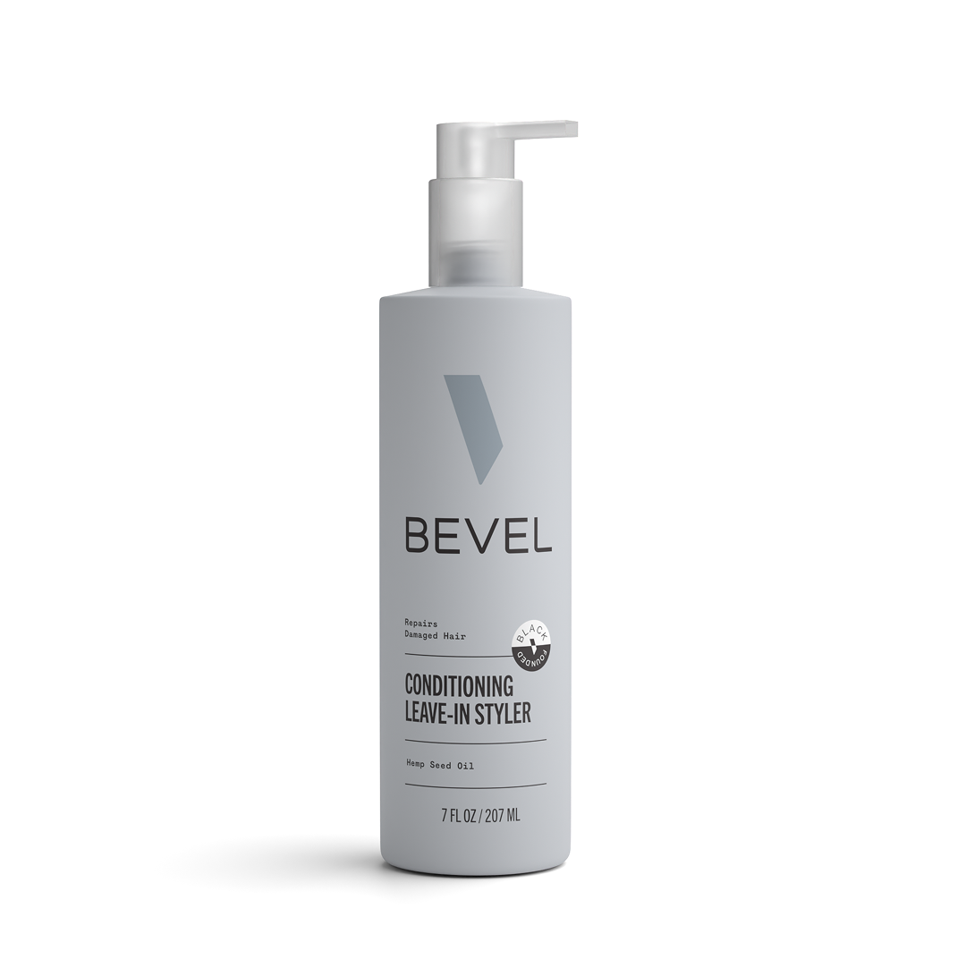 Bevel Leave In Styler front of bottle with white background