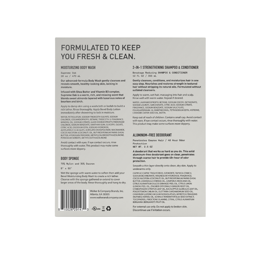 Bevel Limited Edition Gift Set