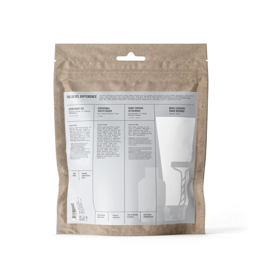 Bevel Essential Disposable Starter Kit