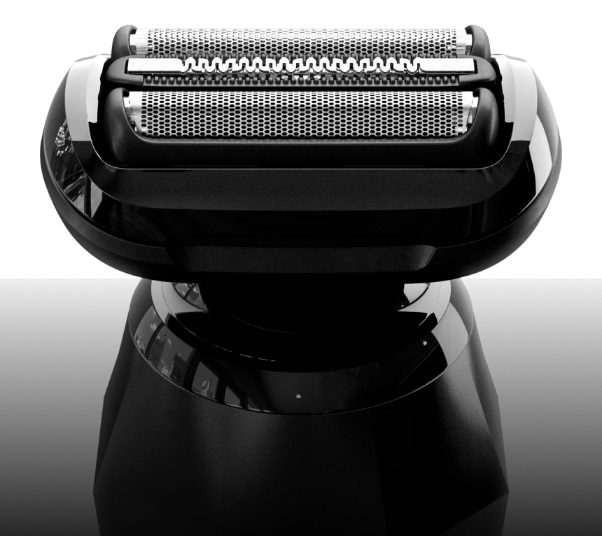 Bevel Electric Shaver Head