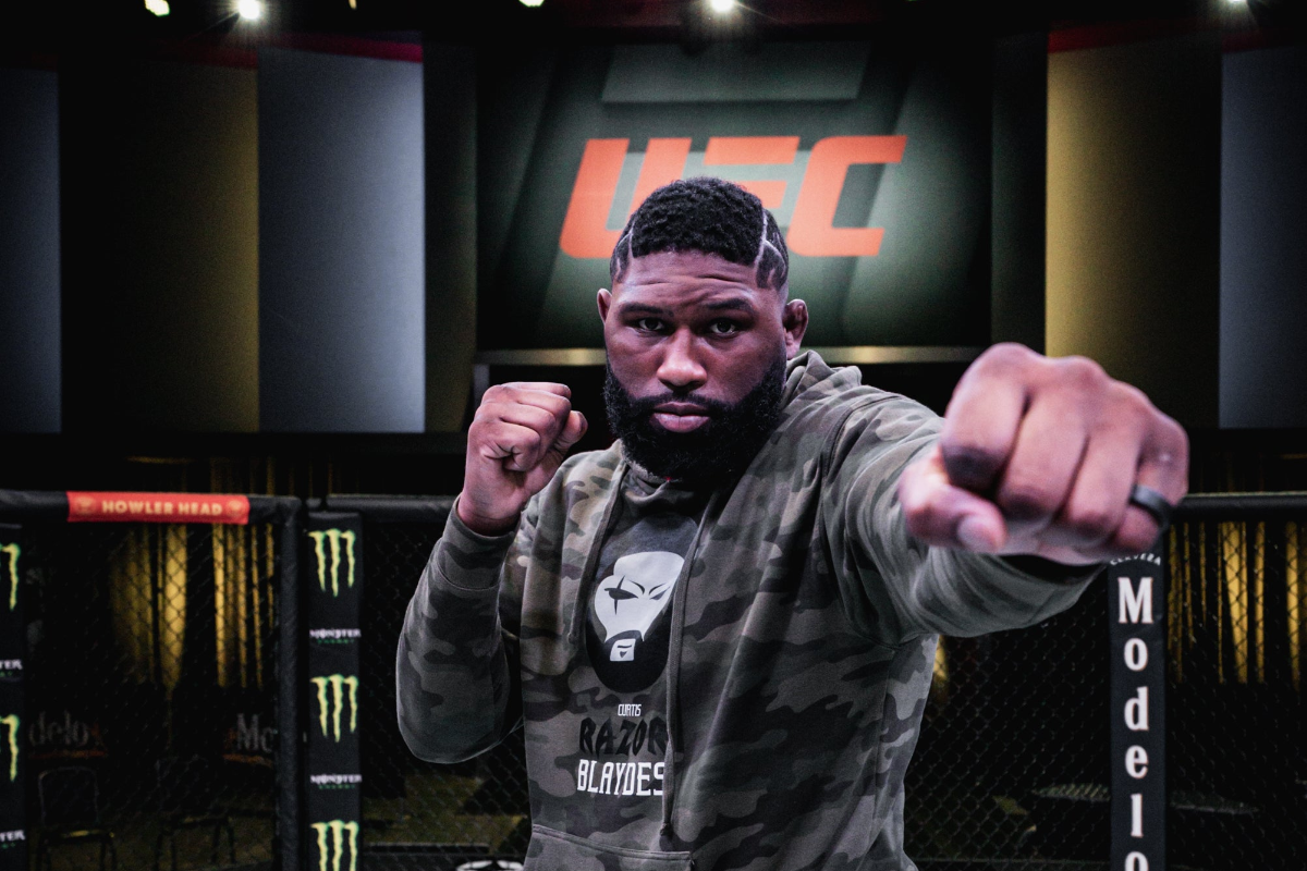 BEVEL TEAMS UP WITH UFC HEAVYWEIGHT CURTIS "RAZOR" BLAYDES