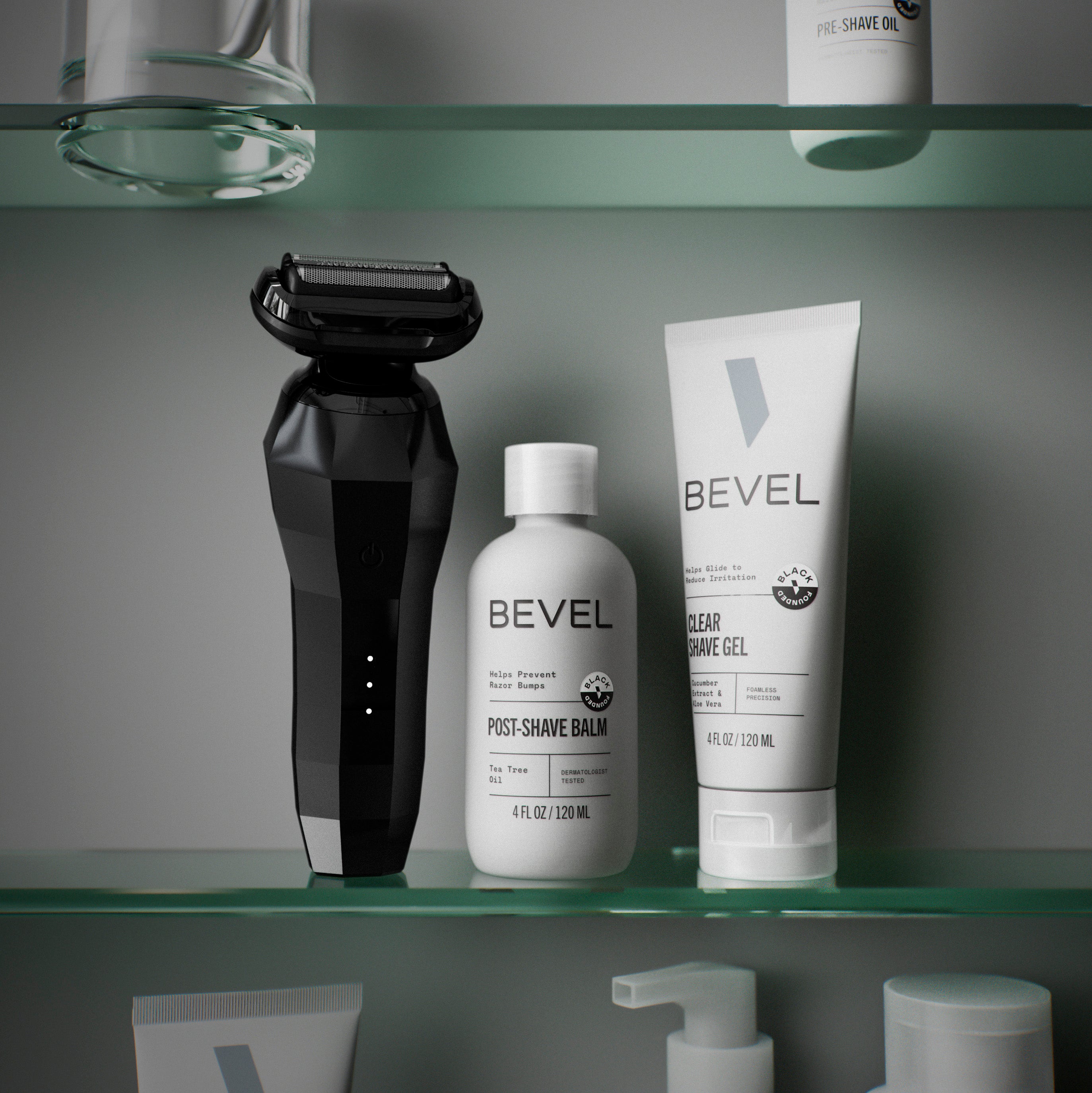 Bevel Electric Shave Essentials Kit