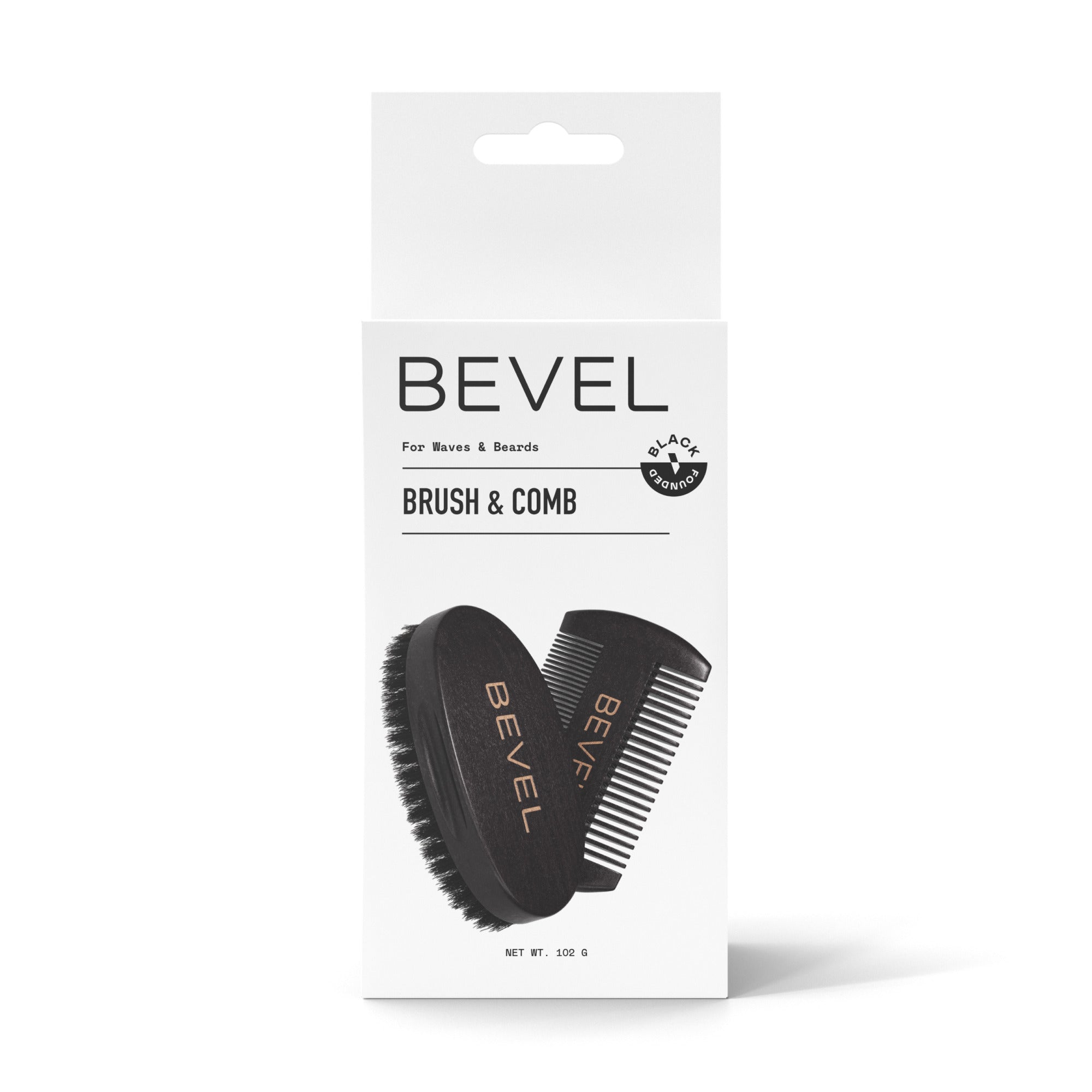 Bevel Brush & Comb Set