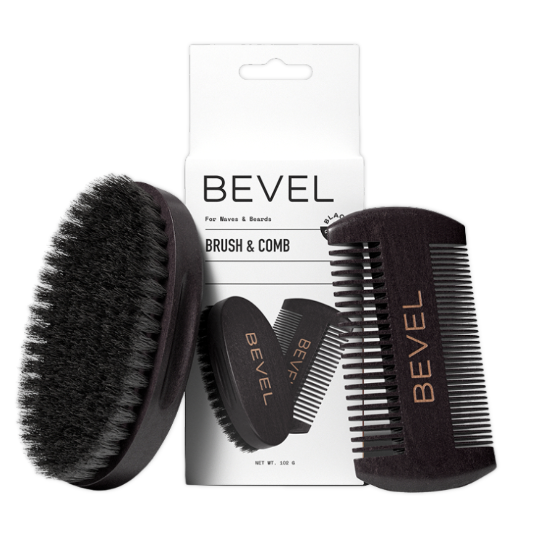 Bevel Brush & Comb Set